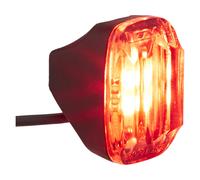 Lezyne Luz trasera LED E-Bike Rear Fender con aprobación StVZO negro one_size