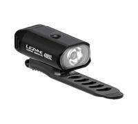 LEZYNE Mini Drive 400 - Luz de bicicleta (LED, recargable, USB, mixta) | IPX7 impermeable, puerto de carga USB-C resistente al agua, correa integrada, opciones de 400/450 lúmenes