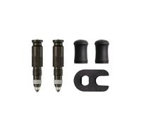 LEZYNE Núcleos de válvula Clik para bicicleta (por Schwalbe) compatibles con Clik Chuck Solutions, núcleos de válvula de bicicleta fiables de larga duración y fáciles de usar