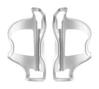 Lezyne Portabidones de introducción lateral izquierda + derecha Flow Cage blanco par