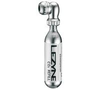 Lezyne Cabezal de bomba Twin Speed Drive CO2 con cartucho CO2 16 g plata-brillante universal