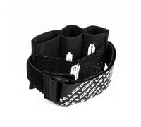 Lezyne , Sendit Caddy Black Single Strap Mount Roll UP Organizer Unisex Adulto, Negro, Medio 13 7 X 10 X 2 Cm 45 4 G