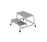 LFA027 Escalerilla de Plataforma, 2 Peldaños, 0.4 m Altura