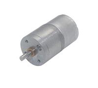 Lfang-Generators DC Gear Motor 6V 12 V Reductor de velocidad Motores eléctricos 12 voltios Micro Metal DC12V Motor de engranaje pequeño Pequeño Soporte fijo, alta e transmisión(6V 50RPM)