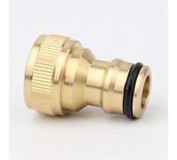 Lfang-Manguera de latón 1 unids por 1/2 "19 mm Conector de latón Puro, Conector estándar, Lavadora, Ajuste rápido, Buena Resistencia al Desgaste