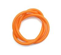 Lfang-Mangueras 2M Silicone Tube 5 * 8 Mm Flexible Rubber Hose Food Grade Soft Drink Pipe Water Connector Colorful Plumbing A prueba de presión y explosión(Orange Silicone tube)