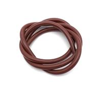 Lfang-Mangueras 2M Silicone Tube 5 * 8 Mm Flexible Rubber Hose Food Grade Soft Drink Pipe Water Connector Colorful Plumbing A prueba de presión y explosión(Coffee Silicone tube)