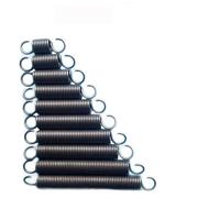 Lfang-Resortes de extensión Wire Diameter 0.3mm Outer Diameter 3-7mm Length 15mm-60mm Extended Tension Expansion Snap Hook, 10 Pcs Resistente a la compresión y duradero(40mm,7mm)