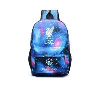 (LFC B)Manchester United Lfc Real Madrid Bolso de Hombro Fan Mochila Estudiante Bolso Escolar
