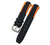 LFCKVX 18mm Rubber Silicone Waterproof Band Strap for T111417 Wrist Bracelet Quartz Watch Men Women's Sports Accessories