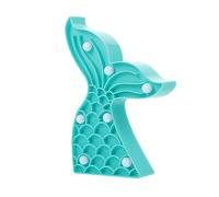 LFCKVX 1pc Fish Tail Night Light Decorative USB-Powered Table Lamp Home Party Use Energy-efficient Eye-Catching for Bedrooms and Festive Decor