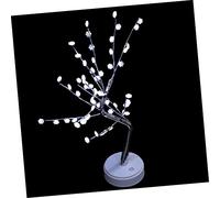 LFCKVX 1set Romantic Snowflake Tree Table Lamp Bedroom Desktop Home Decor and Practical Night Light for Various Settings