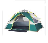 LFCKVX 2-3 Person Lightweight Backpacking Windproof Awning Double Layer with Automatic Pop-Up Tent for Outdoor Camping Family Beach Hunting Hiking Travel