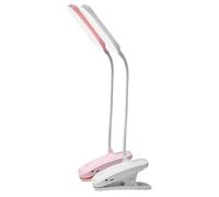 LFCKVX 2pcs USB Rechargeable Reading Lamp Desk Control Versatile Pen Holder for Students and Office Use