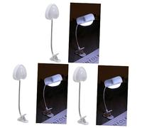 LFCKVX 3pc USB Reading Lamp Clip for Desk, Bookshelf and Bedside - Love Heart