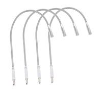 LFCKVX 4pcs Reading Rechargeable USB Keyboard Lamp Compact Night Light for Home and Travel