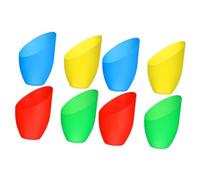 LFCKVX 8 Pcs Decorative Plastic Lampshades - Red, Blue, Yellow, Green for Home Decor