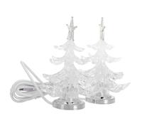 LFCKVX Acrylic Christmas Tree Night Light USB Decor for Home Bedroom Living Room Office Wedding Party