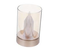 LFCKVX Candle Shaped Night Light with Flameless Flickering Glow Safe Decorative Tea Lamp for Wedding Birthday Home Ambiance Gentle Eye Friendly Sensor Nightlight