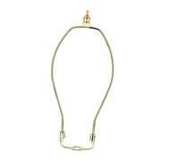 LFCKVX Chic Electroplated Lampshade Holder Horn Frame Table Floor Desk Lamps Easy Installation Light Accessory for Decor