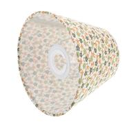 LFCKVX Floral Pattern Replacement Lampshade Table and Bedside Lamps Decorative Cloth Lamp Shade Cover Elegant Vintage Style for Bedroom Living Room Office Easy to Replace with Warm