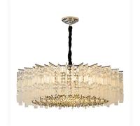 LFCKVX Home Decoration Light Luxury Crystal Chandelier Atmospheric Living Room New Romantic Bedroom French Chandelier