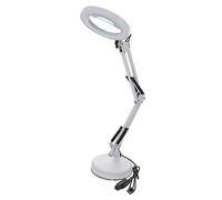 LFCKVX Magnifier Magnification Desk Clamp Eye-Care Neck Lights Craft Study Lamp