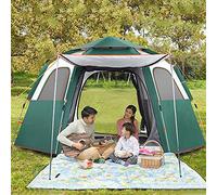 LFCKVX Pop Up Man Quick Setup Tent,Hexagon Portable Waterproof Tent x57 with Carry Bag for Family Camping & Hiking
