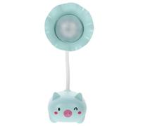 LFCKVX Random Color Cartoon Desk Lamp - Cute Frog & Pig Bedside Reading Light for Kids and Students