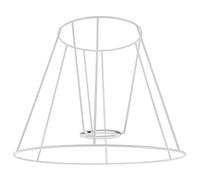 LFCKVX Table Frame Socket Wire Lamp Shade Ring Chandelier and Desk Lamps Iron Construction Easy to Use for Various Decor Styles