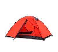 LFCKVX Tents 2 Person Ultralight Double Layer Aluminum Poles Waterproof Windproof Camping Beach Tent