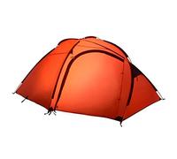 LFCKVX Tents 3-4 People a Large Outdoor Aluminum Pole Double Layer Camping Tent 4seasons Waterproof Windproof, Red
