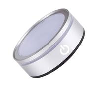 LFCKVX Touch-Sensitive Crystal Base Round Night Lamp for Desk/Bedroom