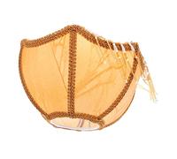 LFCKVX Victorian Velvet Tassels Cloth Lampshade for Desk Lamps Vintage Style