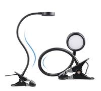 LFCKVX Vintage Yellow, Warm White & Cool White Book Reading Light with Clip - Stable and Eye-Friendly for Boys and Girls