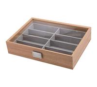 LFCKVX Wooden Watch Box Grids Organizer For Clock Watches Display Case Holder Storage Jewelry Boxes Best Gift (Color (8 Grid)