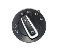 LFDTO Ajuste para VW Fit para Golf MK 5 6 Plus Fit for Jetta 3 Fit for Tiguan Fit for Passat B6 CC conejo 5ND941431B 3C8941431A cromo faro niebla interruptor