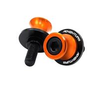 LFDTO Compatible con KTM 1290 390 790 890 1050 1090 1190 Compatible con accesorios de motocicleta Adventure Super ADV Tornillos de soporte deslizante de carrete de brazo oscilante de 10 mm(Adv-Orange)