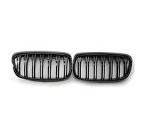 LFDTO Malla de Parrilla Delantera Negra Compatible con BMW F45 2 Series 5 Seat Active Tourer y 7 Seat F46 Gran Tourer Rejilla de Parachoques Delantero 2014-2017