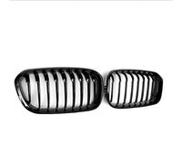 LFDTO Parrilla Delantera de Repuesto for Parrilla de riñón de Coche Compatible con BMW F20 F21 2015-2019 118i 120i 125i M140i M Parrillas Negras Brillantes de Rendimiento