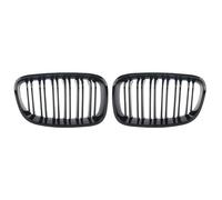 LFDTO Parrilla delantera deportiva for carreras, color negro brillante, compatible con BMW 2011-2014 F20 F21 118i 120i 140i 2 Hatchback (Size : Gloss black)