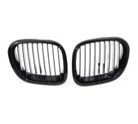 LFDTO Parrilla frontal negra brillante for BMW Z3 E36 1996-2002 51138412949 51138412950 (Size : Glossy Black)