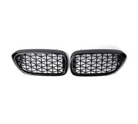 LFDTO Parrillas de diamante for coche G30 G38 aptas for Bmw G30 G31 G38 5 Series 525i 528i 530i 540i 2017-2020 estilo de coche con parrilla frontal (Size : Gloss Black)