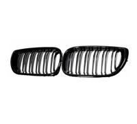 LFDTO Rejilla de parachoques delantero, capó, parrilla deportiva de riñón, Compatible con BMW Serie 3 E46 Facelift 320i 323i 325i 325xi 328i 330i 2002-2005 (Size : Bright Black)