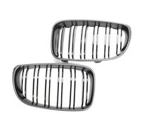 LFDTO Rejilla Frontal de Color de Fibra de Carbono for BMW 1 Serie E81 E87 E82 E88 Compatible con BMW 128i 135i 2007 2008 2009 2010 2011