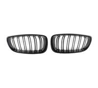 LFDTO Rejillas de Parrilla de riñón de Parachoques Delantero Negro Brillante aptas for BMW Serie 3 GT F34 2012-2019 320i 328i 335i XDrive Doble línea Estilo M (Size : Glossy Black)