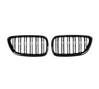LFDTO Rejillas de riñón for capó delantero de doble listón, color negro brillante, Compatible con BMW F22 F23 M2 2014-2018, compatible con BMW 225i 218i 220i