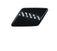 LFDTO Tapa de la boquilla del lavafaros for BMW 3 E90 E91 M Sport LCI 2005-2012 61677892647 61677892648 Tapa del rociador de agua del faro(Black Sapphire LH)