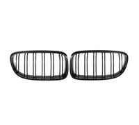 LFDTO Un par de Parrillas de Parachoques Delantero de Coche aptas for BMW E90 E91 3 Series 2009-2012, Rejilla Frontal con Apariencia de Fibra de Carbono de Doble listón, Estilo de Coche (Size : Gloss