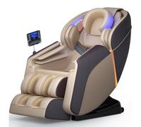 LFFTBK Sillón De Masaje 2026, con Rodillos 4D, Apto para Uso Doméstico.(Gold)